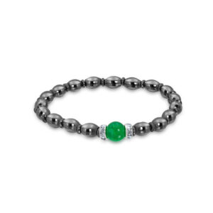 BRACELET CRISTAL HÉMATITE