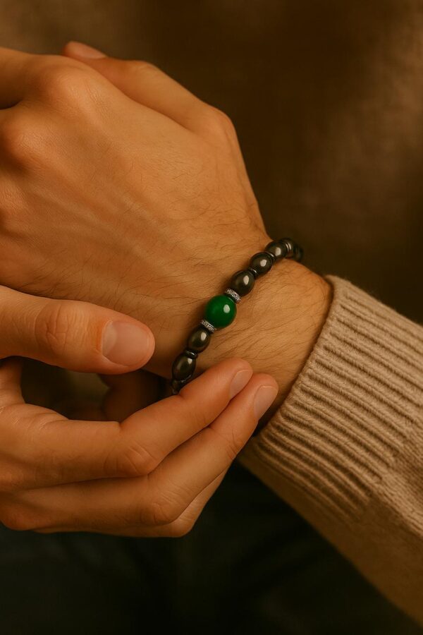 BRACELET CRISTAL HÉMATITE – Image 2